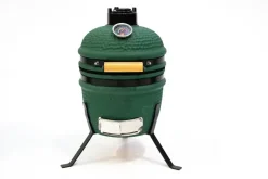 Own grill keramische kamado barbecue 13 inch Mini groen V2