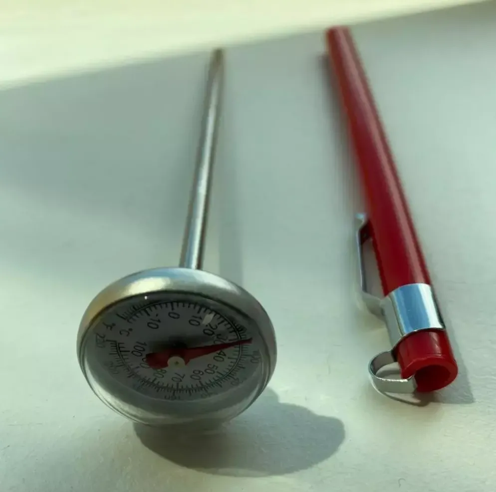 Own grill kern thermometer Quick red