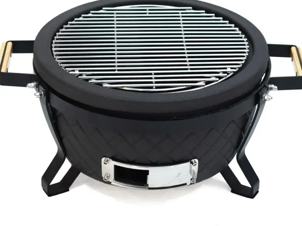 Own grill Tafelgrill kamado 16" zwart