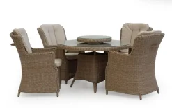 Own Living diningset tartano canossa mexican sand
