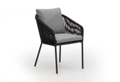 Own Living dining tuinstoel masie lava grey