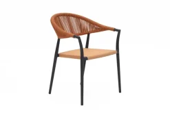 Own Living stapelbare dining tuinstoel casino rusty