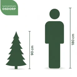 Own Tree Siberian tafelmodel kunstkerstboom groen 90cm
