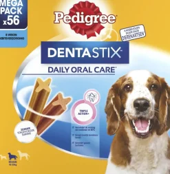 PEDIGREE dentastix Snacks voor honden vanaf 4 mnd medium 8*7stuks multipack