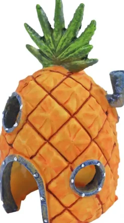 Penn Plax Sponge Bob ornament, Ananas huis, 14 cm. SBR10