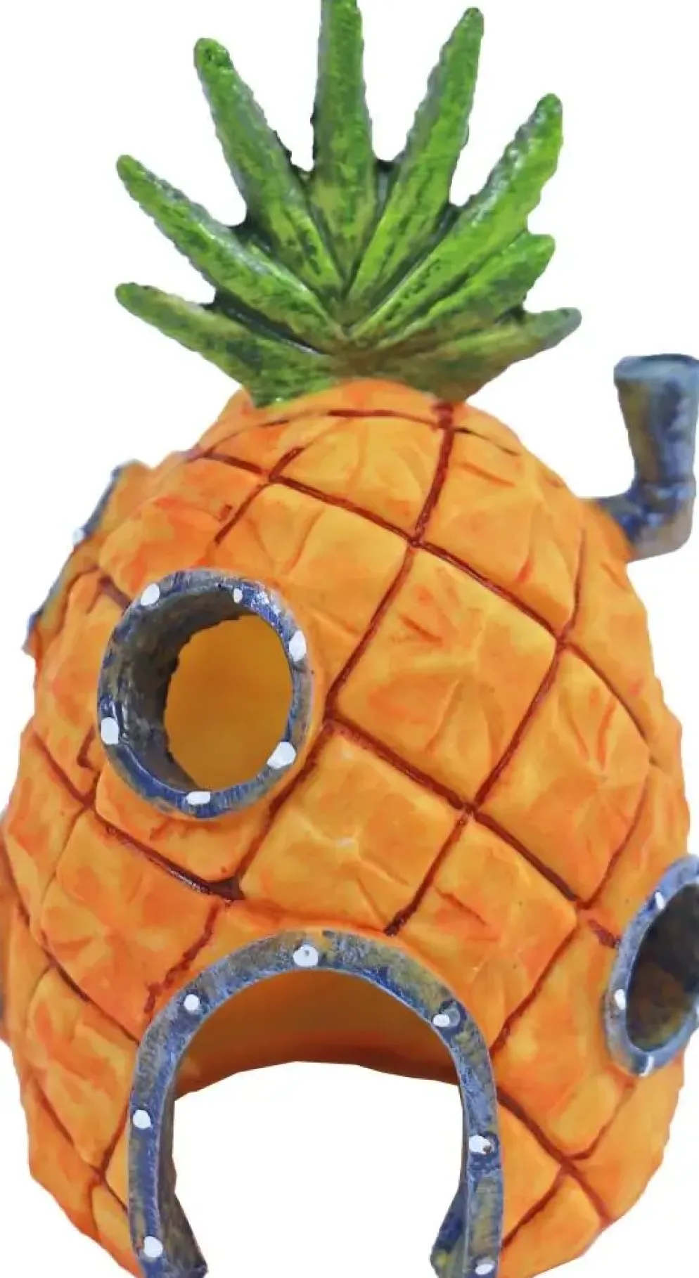 Penn Plax Sponge Bob ornament, Ananas huis, 14 cm. SBR10