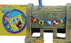Penn Plax Sponge Bob ornament, mr. Krabs huis, 8 cm. SBAR22