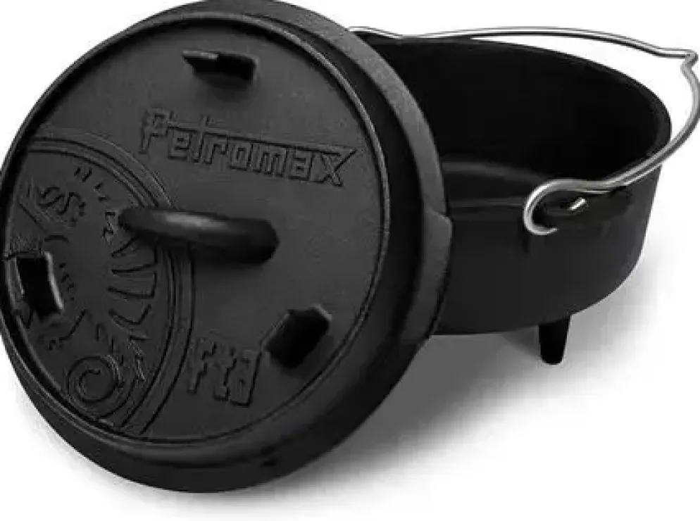 Petromax dutch oven ft3 met pootjes 1,6 liter