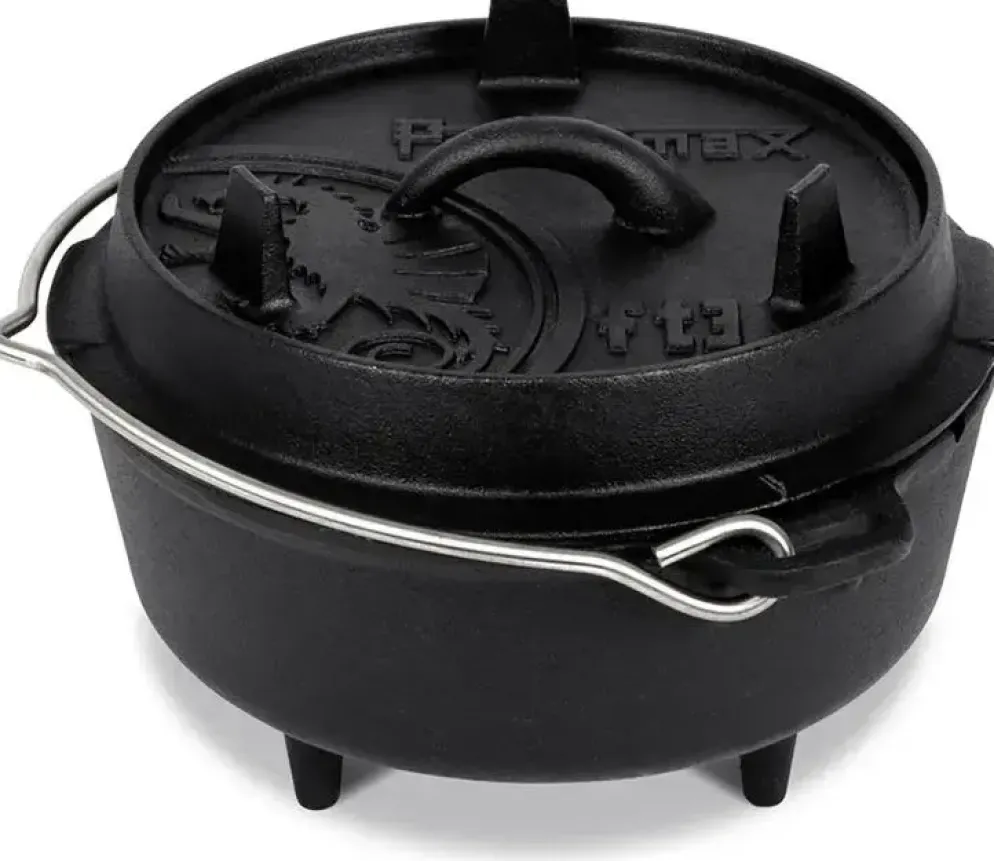 Petromax dutch oven ft3 met pootjes 1,6 liter