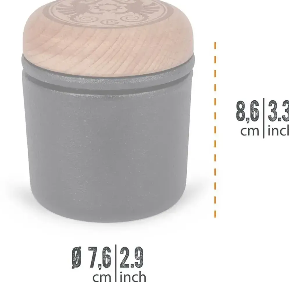 Petromax gietijzeren handvijzel