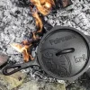Petromax gietijzeren steelpan "kr2" met deksel 2l