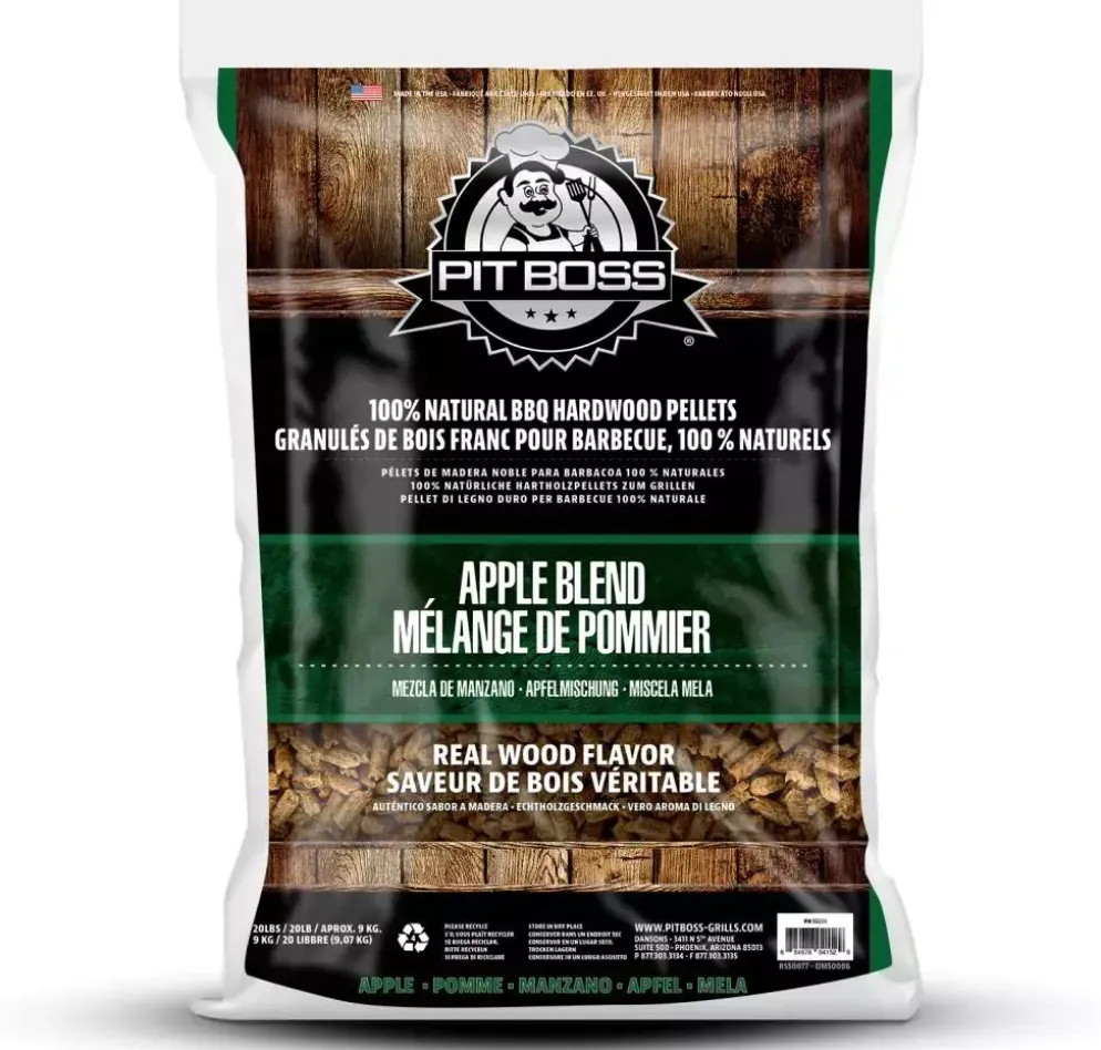 Pit Boss 9 KG appel mix hardhout pellets