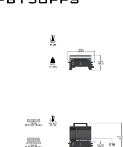 Pit Boss Navigator 150 draagbare houtpellet grill