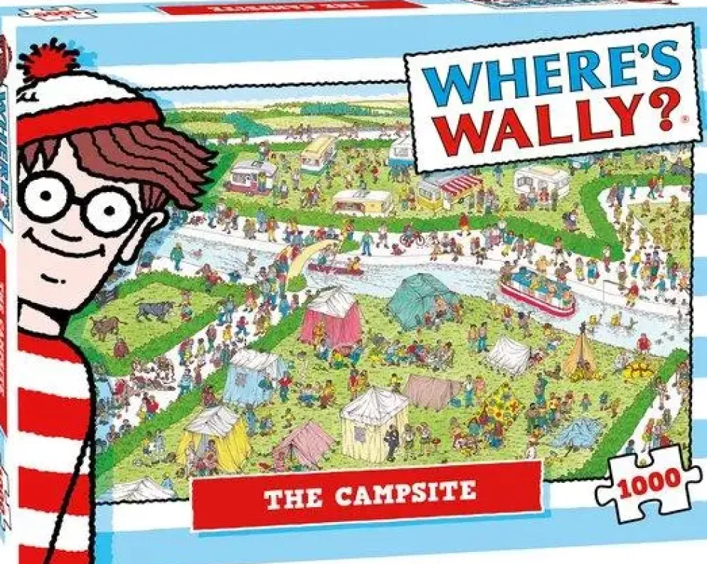 Plenty Gifts, Jumbo puzzel where's wally campsite 1000st