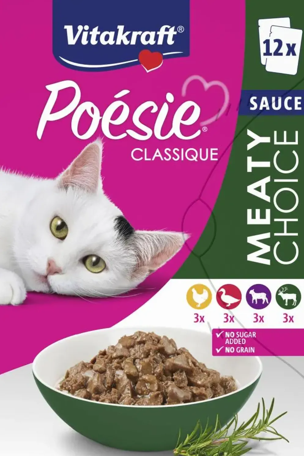 Poesie Classique MP MeatySauce 12x85g