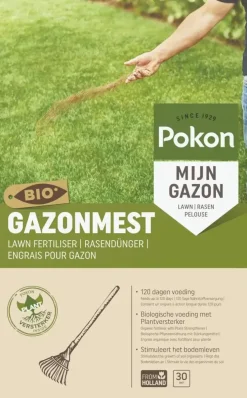 Pokon Bio Gazonmest 2kg voor 30m²