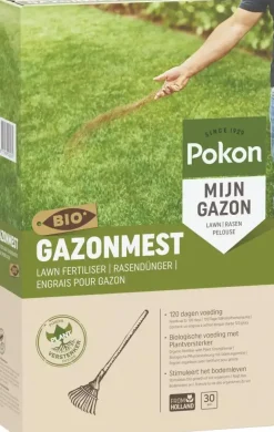 Pokon Bio Gazonmest 2kg voor 30m²
