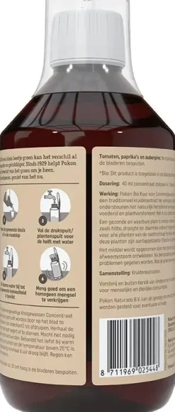 Pokon Bio Plantkuur Schimmelgevoelige Knolgewassen Concentraat 500ml