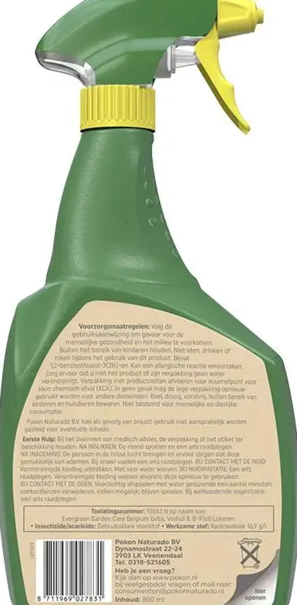 Pokon Bio Tegen Insecten Polysect GYO Spray 800ml