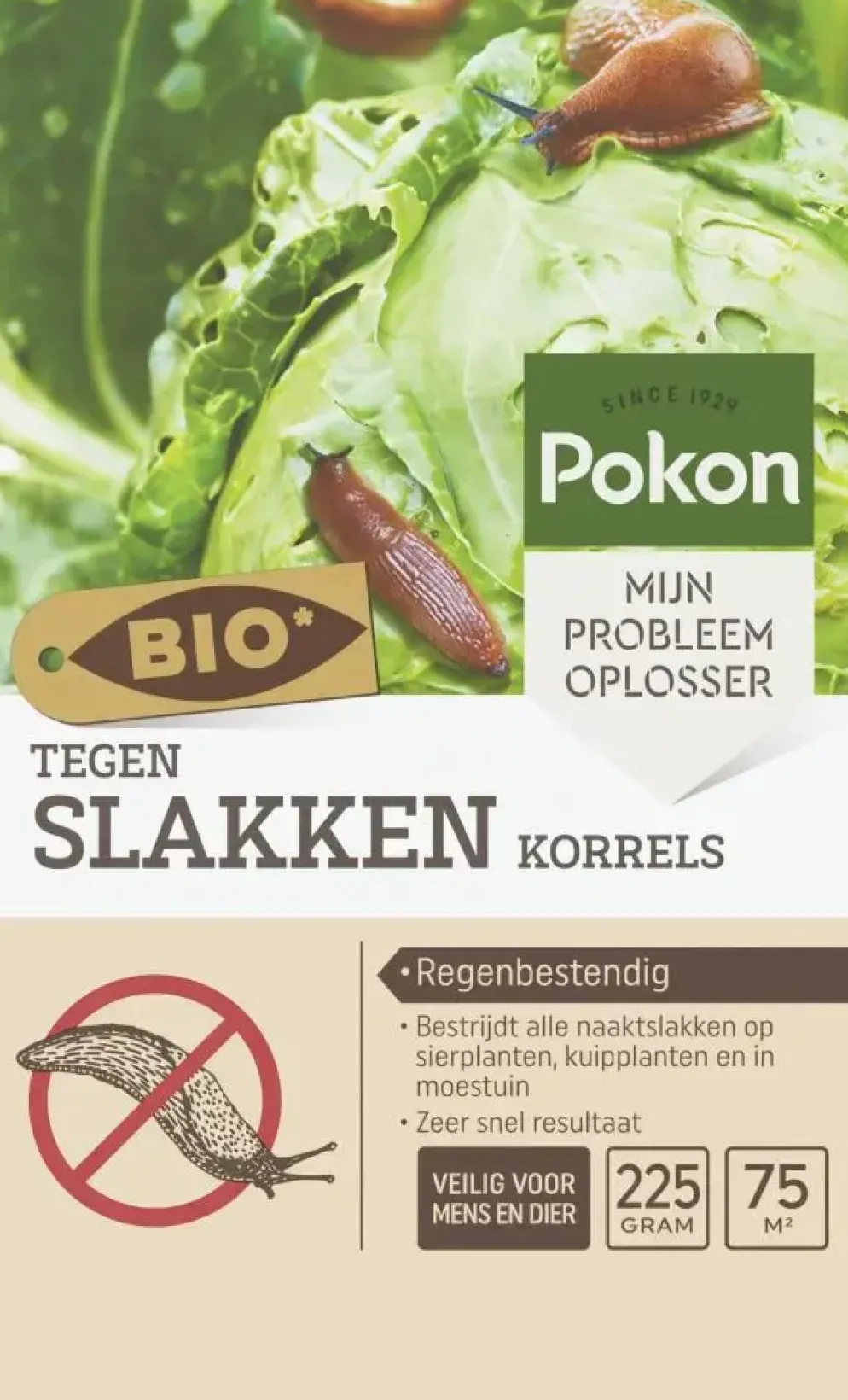 Pokon Bio Tegen Slakken Korrels 225gr