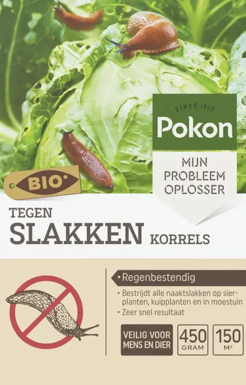 Pokon Bio Tegen Slakken Korrels 450gr