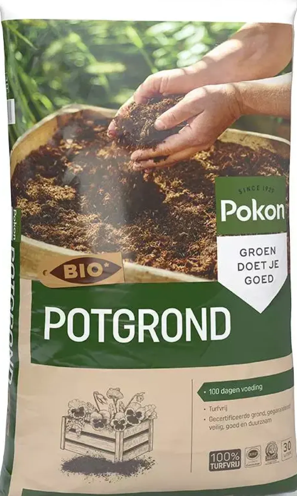 Pokon Bio Turfvrije Potgrond 30L