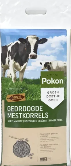 Pokon Gedroogde Mestkorrel 10kg