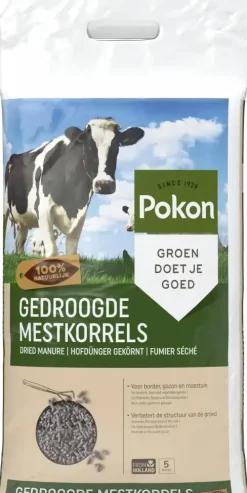 Pokon Gedroogde Mestkorrel 5kg