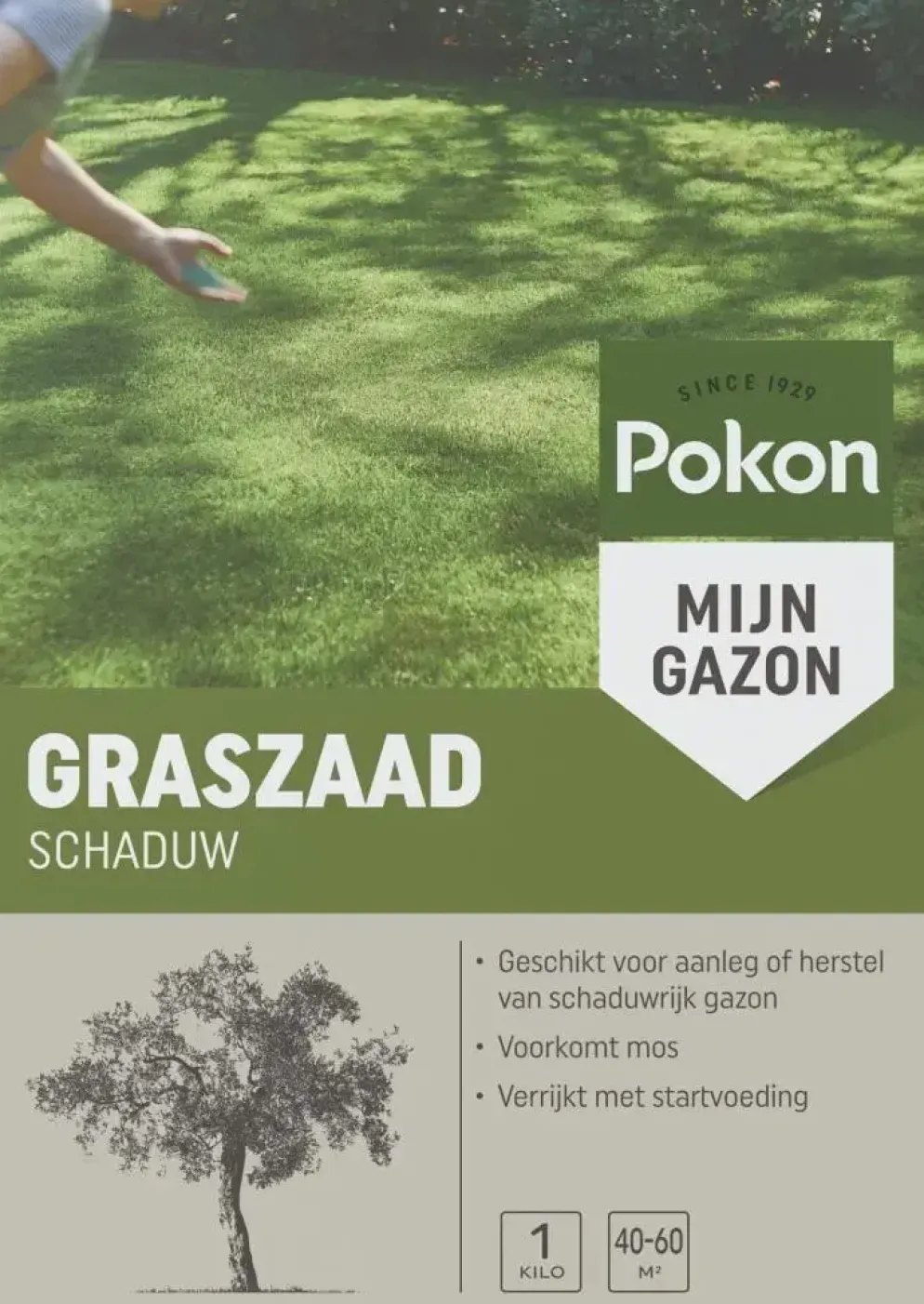 Pokon Graszaad Schaduw 1kg