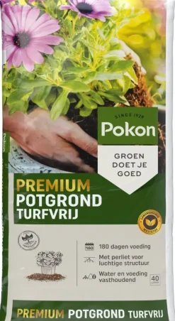 Pokon Premium Potgrond Turfvrij 40L