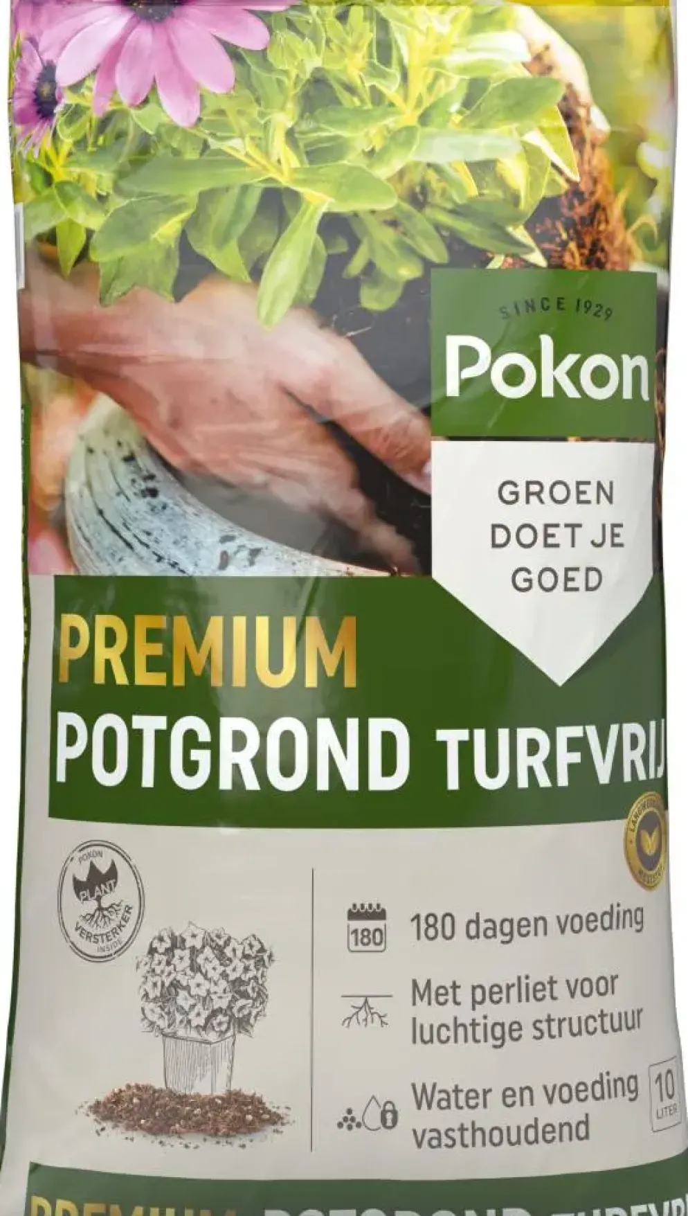 Pokon Premium Potgrond Turfvrij 10 L