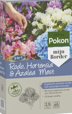 Pokon Rhododendron, Hortensia & Azalea Mest 2,5kg