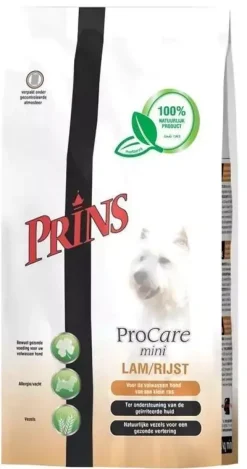 Prins ProCare Hypoallergic Mini lam & rijst 3 kg