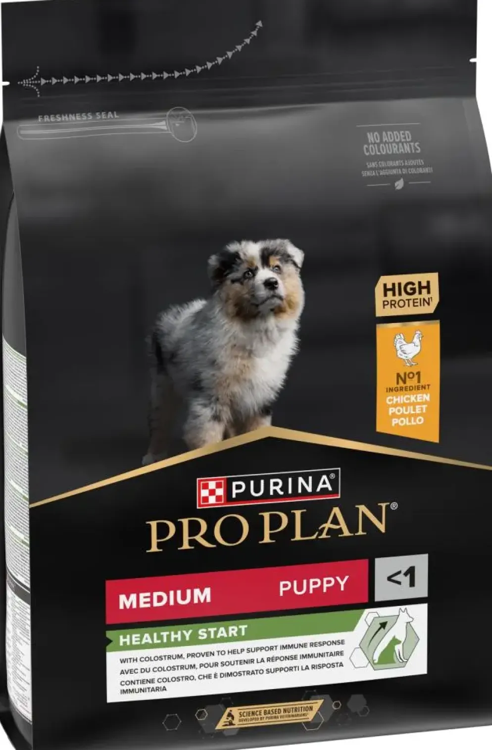 PRO PLAN® Medium Puppy Rijk aan Kip hondenvoer 3kg