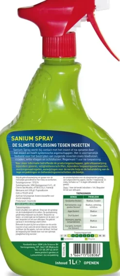Protect Garden Sanium Spray 1L - Tegen Insecten