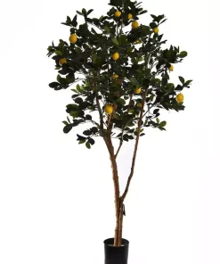 Pure Royal kunstplant citroen 180cm groen, geel