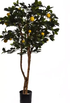 Pure Royal kunstplant citroen 150cm groen, geel