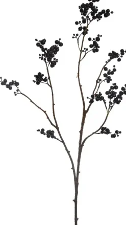 Pure Royal kunsttak bessen 72cm zwart