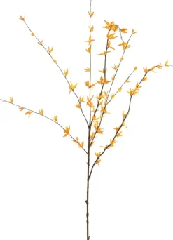 Pure Royal kunsttak forsythia 121cm geel