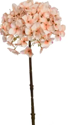 Pure Royal kunsttak hydrangea 50cm perzik