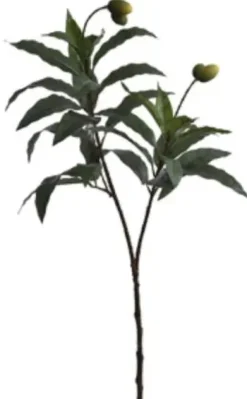 Pure Royal kunsttak magnolia 105cm groen