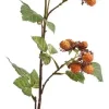 Pure Royal kunsttak moerbei 78cm oranje