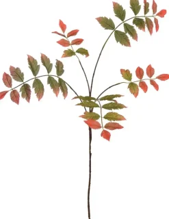 Pure Royal kunsttak rhus typhina 100cm groen, rood