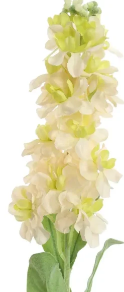 Pure Royal kunsttak stock flower 80cm vanille