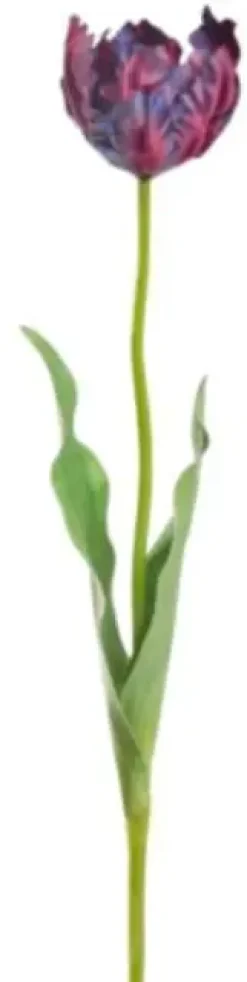 Pure Royal kunsttak tulp 66cm paars