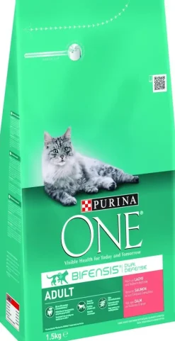 Purina One Adult kattenvoer zalm 1,5kg