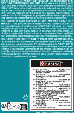 PURINA ONE Hydralife aanvullend kattenvoer met Kipsmaak 6x50g