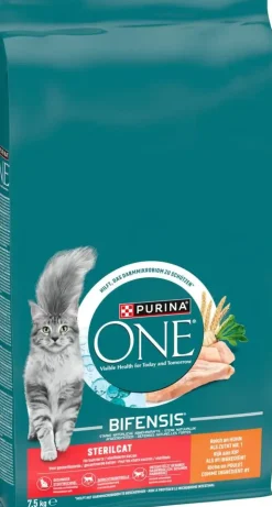 PURINA ONE Sterilcat Rijk aan Kip kattenvoer 7,5kg