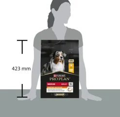 PURINA PRO PLAN Medium Adult Everyday Nutrition Rijk aan Kip hondenvoer 3kg