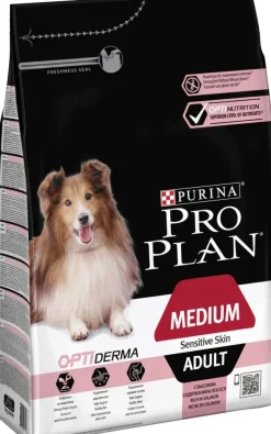 PURINA® PRO PLAN® Medium Adult Hond Sensitive Skin Rijk aan Zalm